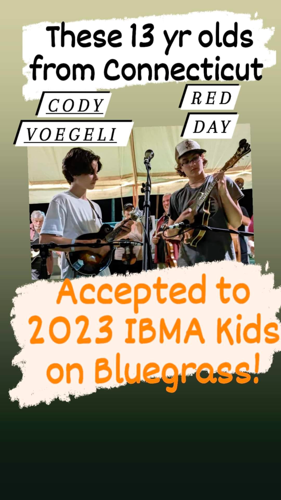 Cody Voegeli and Red Day Kids on Bluegrass IBMA Connecticut
